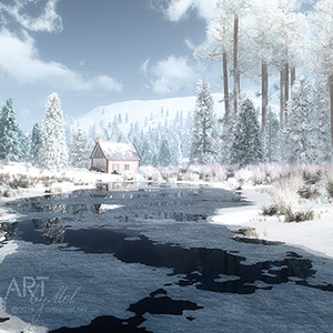 The Valley in Winter